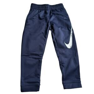 NIKE Therma Fit Jogger Boy's Pants Running Basketball Sz 4 Navy Blue NWT Kids